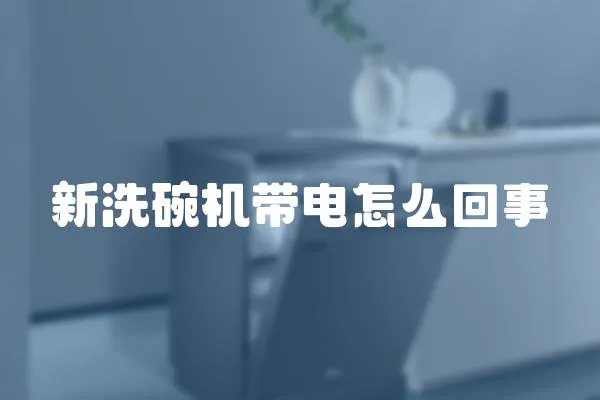 新洗碗機帶電怎么回事