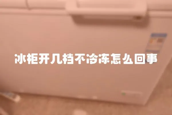 冰柜開幾檔不冷凍怎么回事