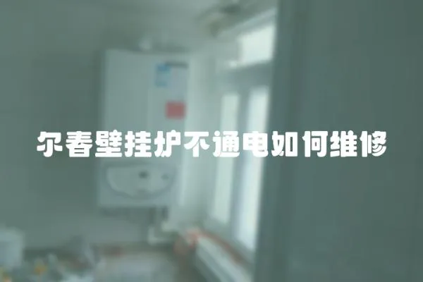 爾春壁掛爐不通電如何維修