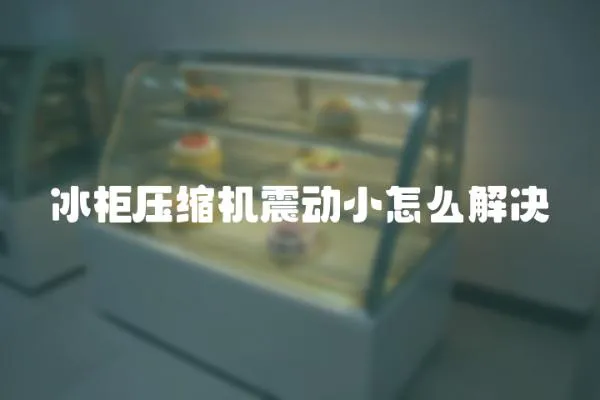 冰柜壓縮機(jī)震動(dòng)小怎么解決