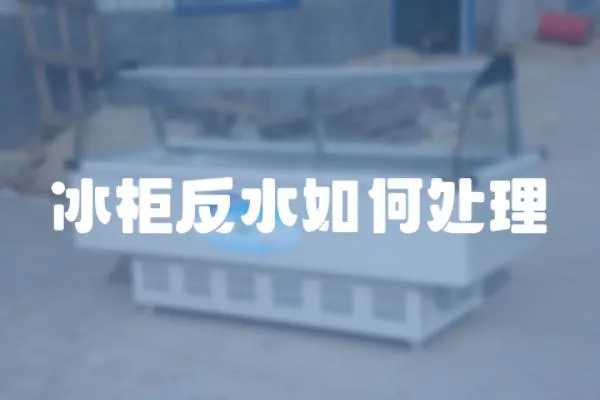 冰柜反水如何處理