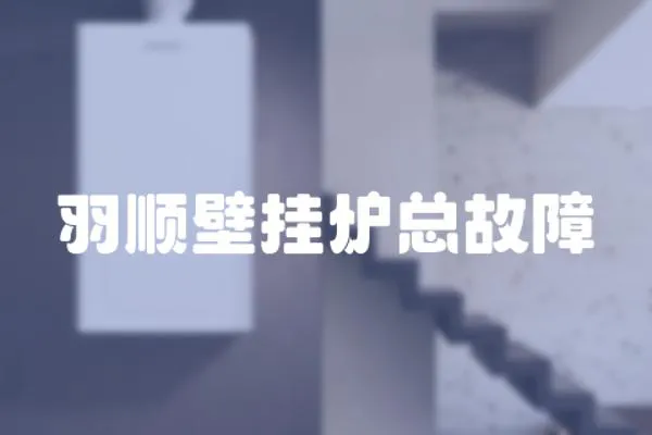 羽順壁掛爐總故障