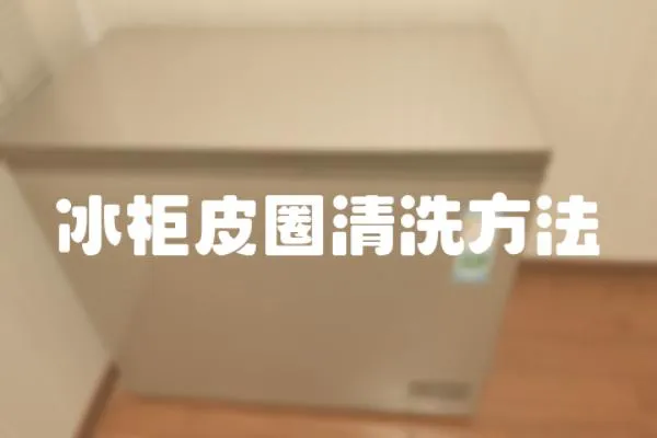 冰柜皮圈清洗方法