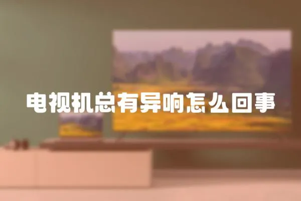 電視機總有異響怎么回事