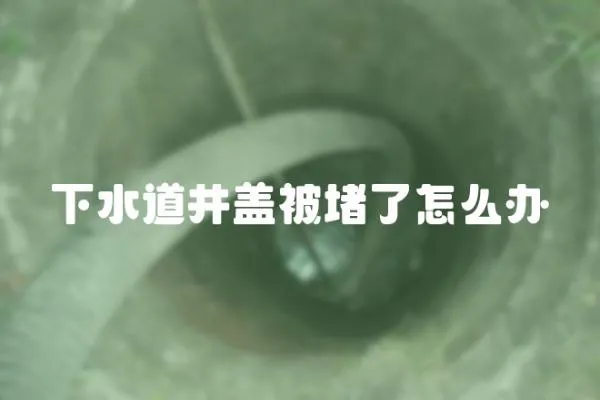 下水道井蓋被堵了怎么辦