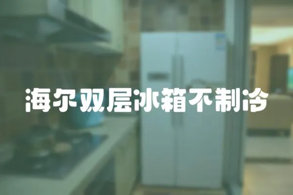 海爾雙層冰箱不制冷