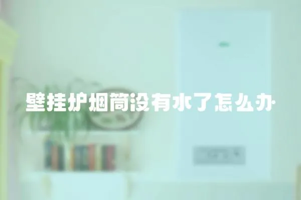 壁掛爐煙筒沒有水了怎么辦