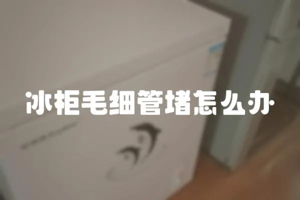 冰柜毛細管堵怎么辦