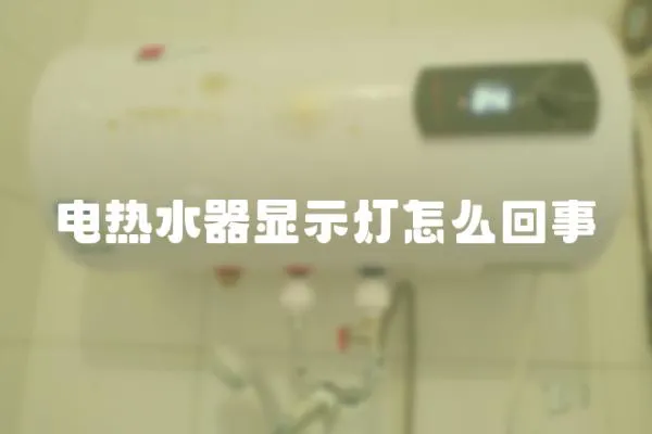 電熱水器顯示燈怎么回事