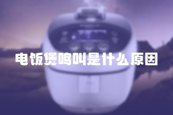 電飯煲鳴叫是什么原因
