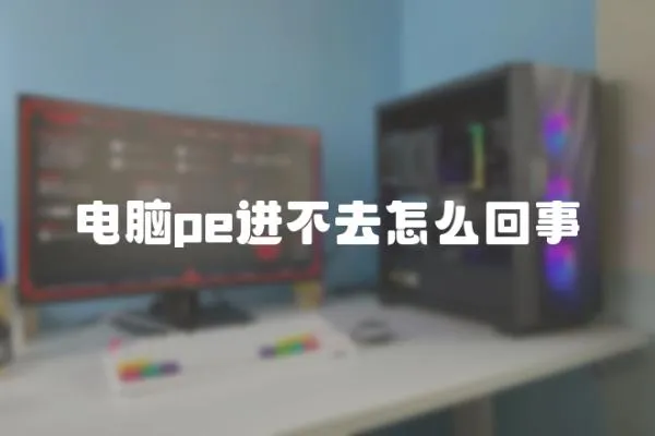電腦pe進不去怎么回事