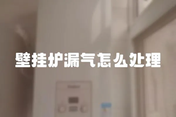 壁掛爐漏氣怎么處理