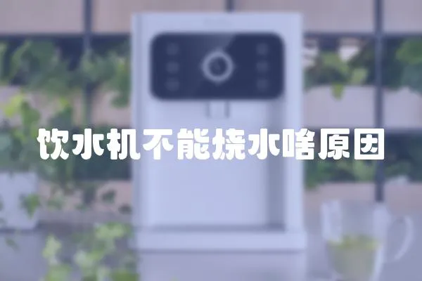 饮水机不能烧水啥原因