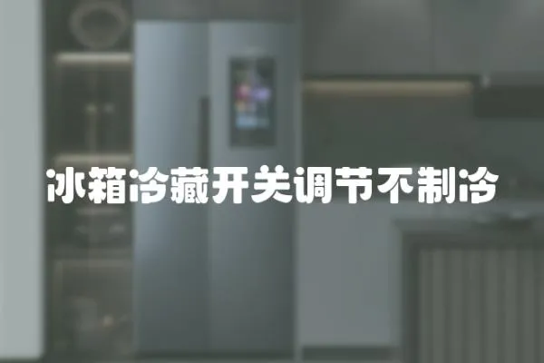 冰箱冷藏開關(guān)調(diào)節(jié)不制冷
