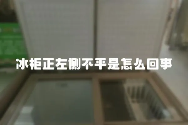 冰柜正左側不平是怎么回事