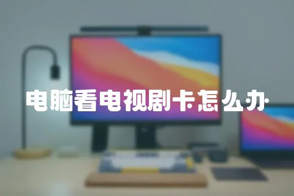 電腦看電視劇卡怎么辦