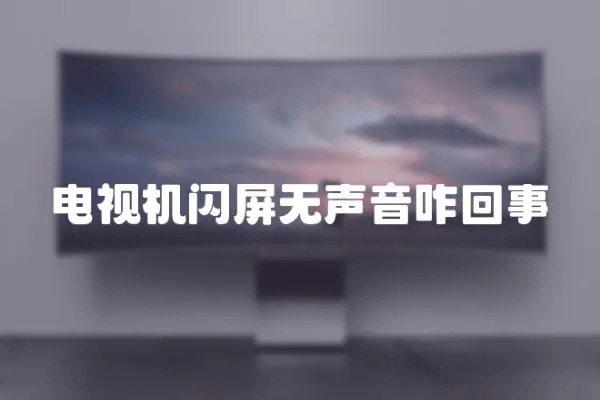 電視機(jī)閃屏無聲音咋回事