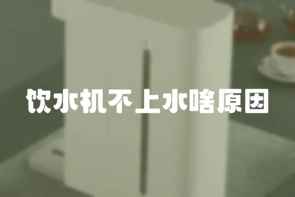 飲水機不上水啥原因