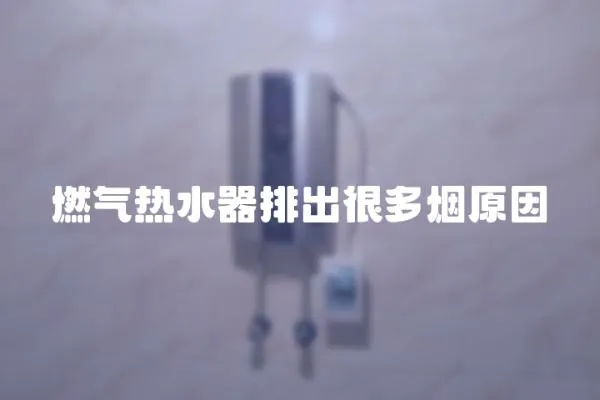 燃氣熱水器排出很多煙原因