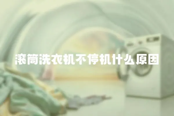 滾筒洗衣機不停機什么原因
