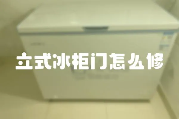 立式冰柜門怎么修
