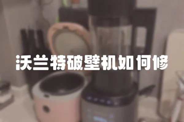 沃蘭特破壁機如何修
