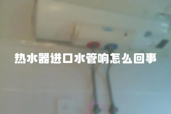 熱水器進口水管響怎么回事