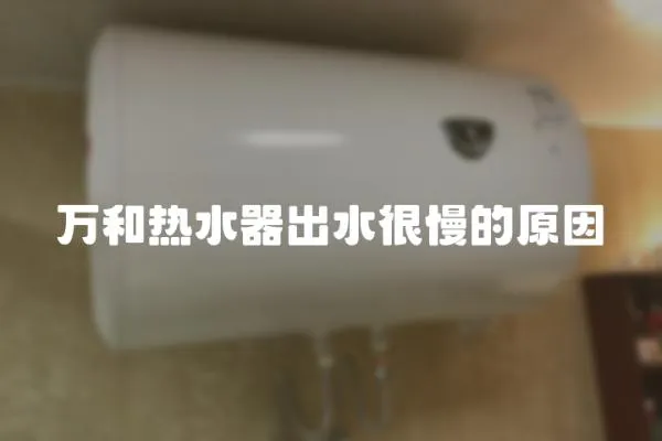 萬(wàn)和熱水器出水很慢的原因