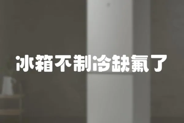 冰箱不制冷缺氟了