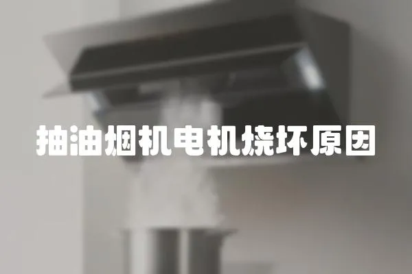 抽油煙機電機燒壞原因