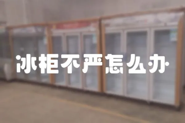 冰柜不嚴怎么辦