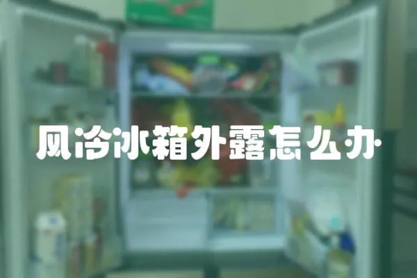 風(fēng)冷冰箱外露怎么辦