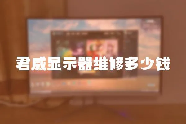 君威顯示器維修多少錢