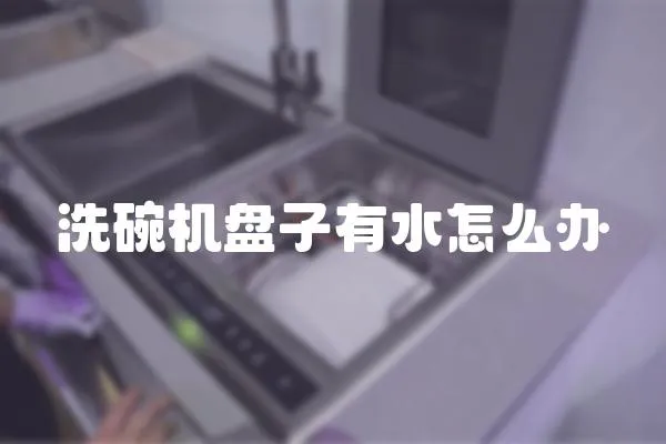 洗碗機盤子有水怎么辦