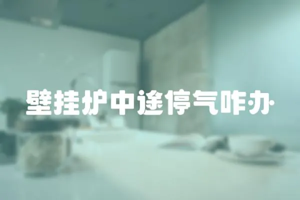 壁掛爐中途停氣咋辦