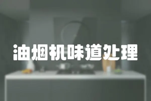 油煙機(jī)味道處理