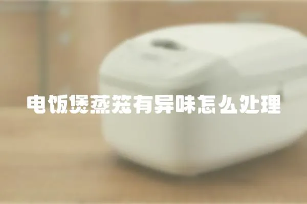 電飯煲蒸籠有異味怎么處理