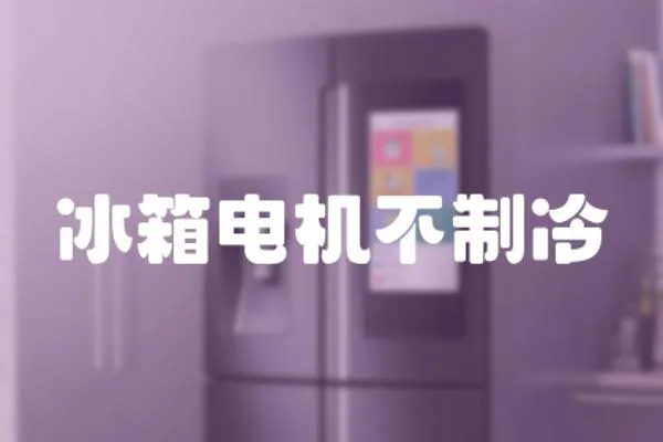 冰箱電機不制冷
