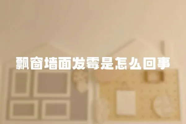 飄窗墻面發霉是怎么回事