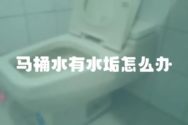 馬桶水有水垢怎么辦