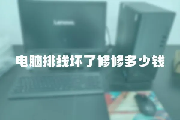 電腦排線壞了修修多少錢