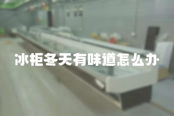 冰柜冬天有味道怎么辦