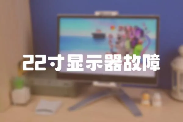 22寸顯示器故障