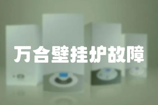 萬合壁掛爐故障