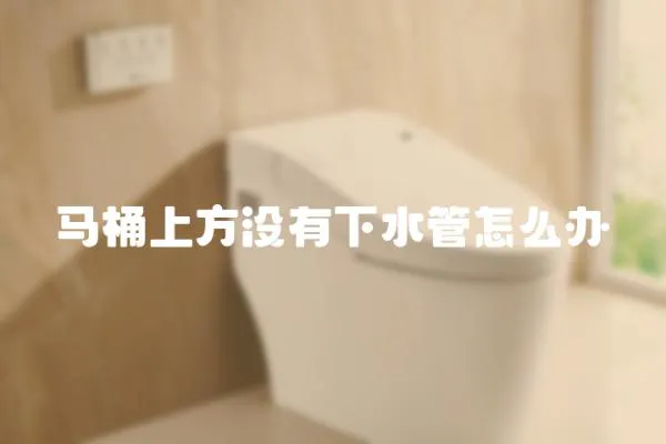 馬桶上方?jīng)]有下水管怎么辦