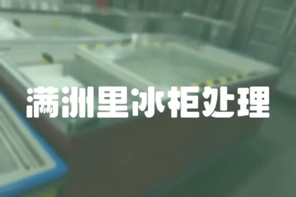 滿洲里冰柜處理