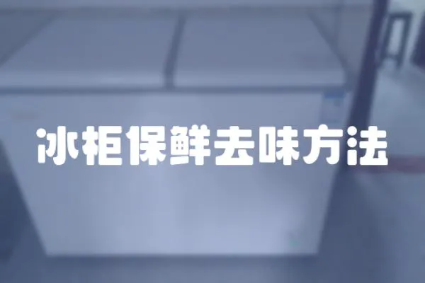 冰柜保鮮去味方法