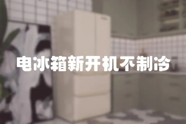 電冰箱新開機不制冷