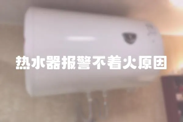 熱水器報警不著火原因