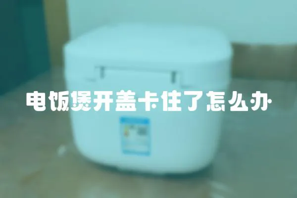 電飯煲開蓋卡住了怎么辦